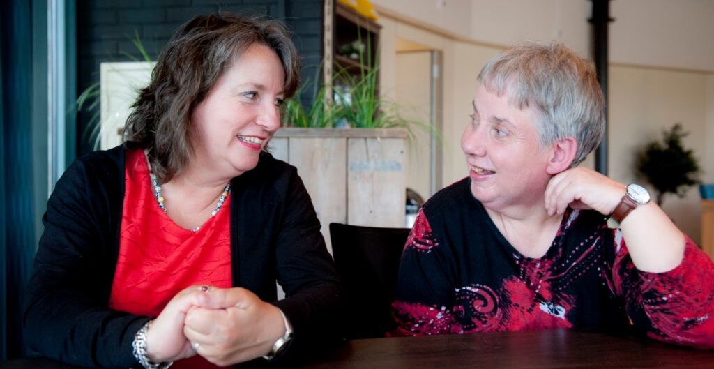 S&L Zorg, Lambertijnenhof - Cliënt en zus, Will en Diënne