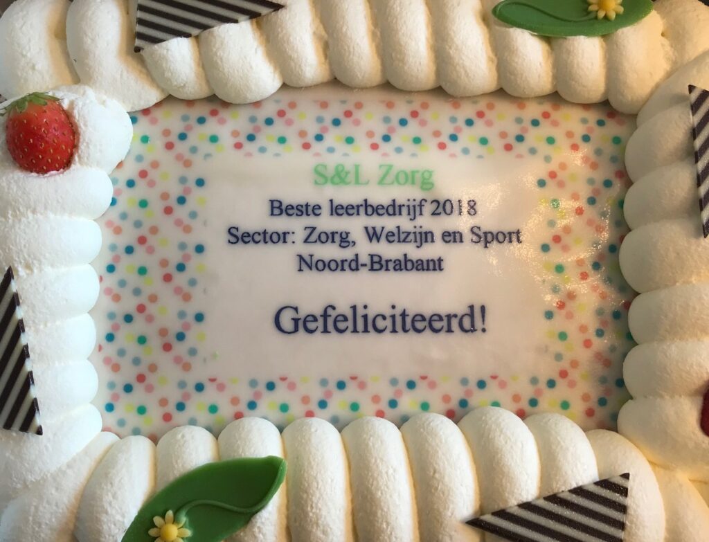 beste leerbedrijf 2018 Noord-Brabant Zorg, Welzijn en Sport